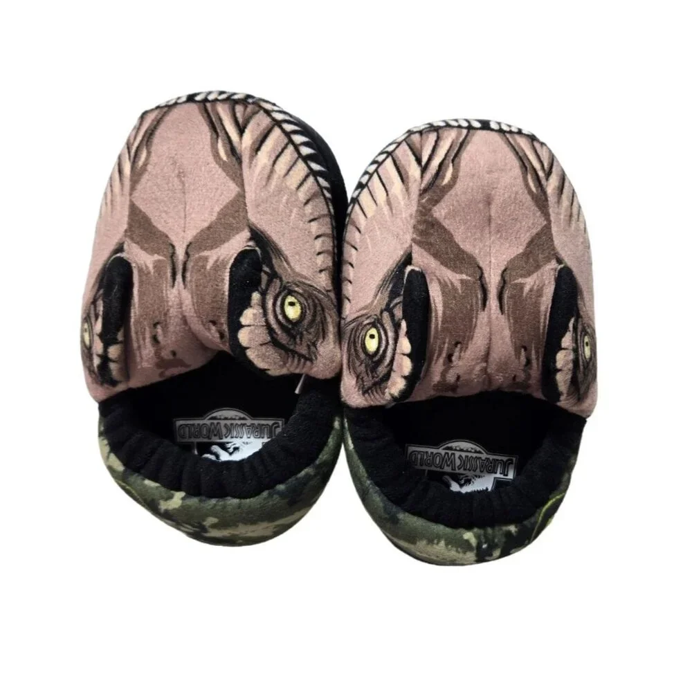 Jurassic World Dinosaur Slippers For Kids M(7/8)‎